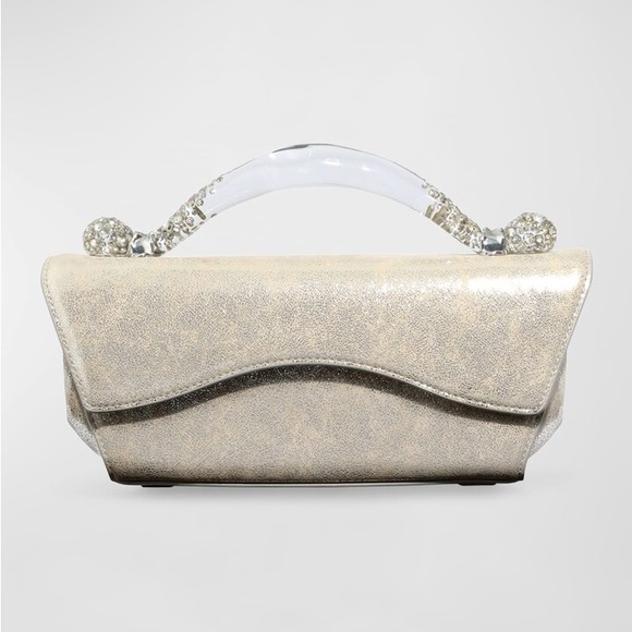 SOLD OUT Alexis Bittar Candy Box Metallic Top-Handle Bag - Picture 4 of 4